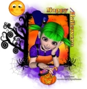 Sweet Halloween girl