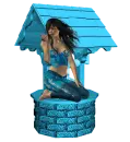 Woman at Fountain