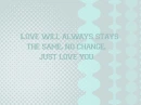 Love