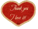 Thank You,I love it!