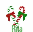 Candycane With The Name Rita