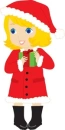 Girl With A Present