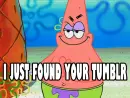 I just found your tumblr