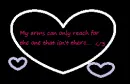 i can only reach...
