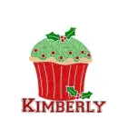 Cupcake With The Name Kimberly