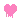 cute small love heart PINK