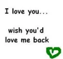 Just love me...