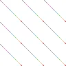Cross color lines