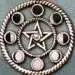 triple moon goddess w/pentacle