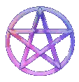 Pink,Purple and Blue Pentacle