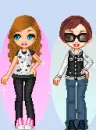girl doll and kinda boy doll :P~