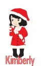Candy Cane Girl With The Name Kimberly