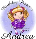 Birthday Princess - Andrea - fg