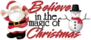 Believe in the magic of Christmas