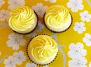 yellow cupcake