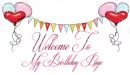 Birthday welcome