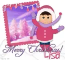 Merry Christmas, Lisa!