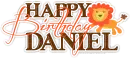 Happy Birthday Daniel