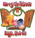 Winnie the Pooh Christmas- Andrea