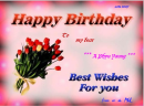 to my dear friend