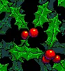 Christmas Holly Background