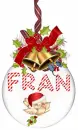 Cristmas bulb-Fran