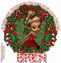 Wishing you a blessed xmas.Bren
