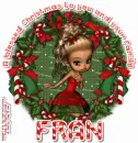 Wishing you a blessed xmas.Fran