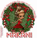 Wishing you a blessed xmas.Makani