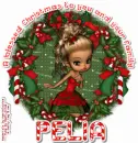 Wishing you a blessed xmas.Pelia