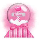 Pink Snow Globe-Giina