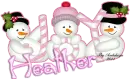 Snowman-Heather