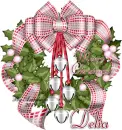 Merry Christmas wreath-Delia
