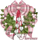Merry Christmas wreath-Florence