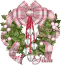 Merry Christmas wreath-Gilda