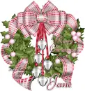 Merry Christmas wreath-Jane