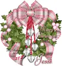 Merry Christmas wreath-Jessi