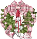 Merry Christmas wreath-Lisa