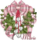 Merry Christmas wreath-Marie