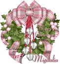 Merry Christmas wreath-Migdalia