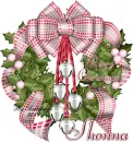 Merry Christmas wreath-Shonna
