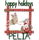 HAPPY HOLIDAYS PELIA
