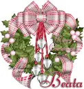 Merry Christmas wreath-Beata