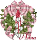 Merry Christmas wreath-Anna