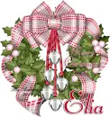 Merry Christmas wreath-Elia