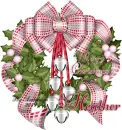 Merry Christmas wreath-Heather