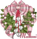 Merry Christmas wreath-Makani