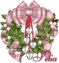 Merry Christmas wreath-Pelia
