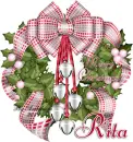 Merry Christmas wreath-Rita