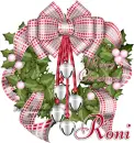Merry Christmas wreath-Roni